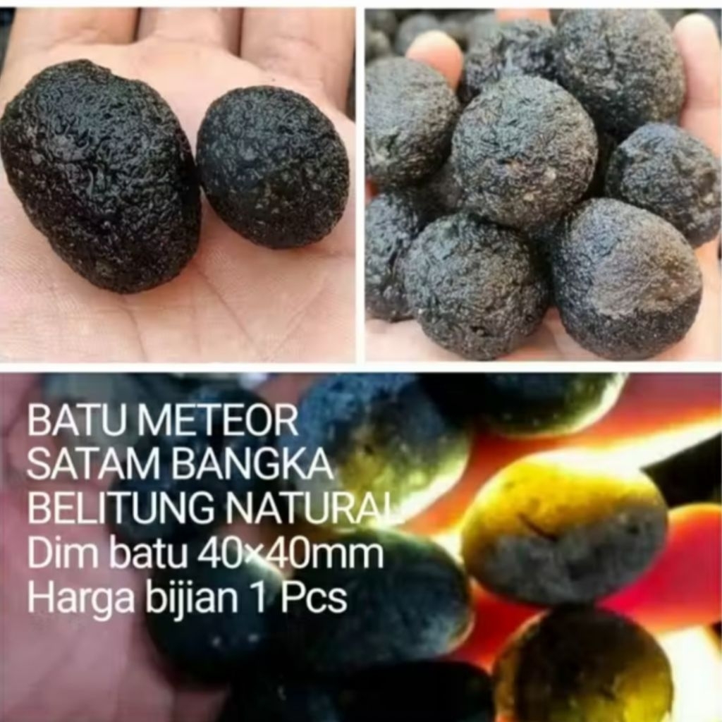Batu Meteor Satam Bangka Belitung Natural Alam