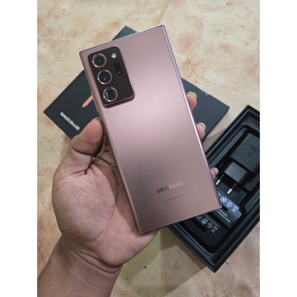 Samsung note 20 ultra 8/512 resmi sein fullset