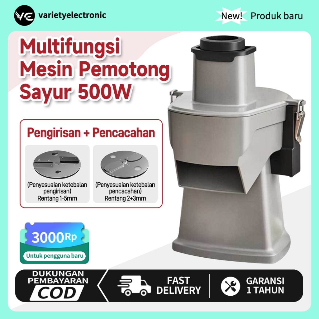 Mesin Potong Dadu Alat Pemotong Sayuran Serbaguna Mesin Pemotong Dadu Chopper Sayuran