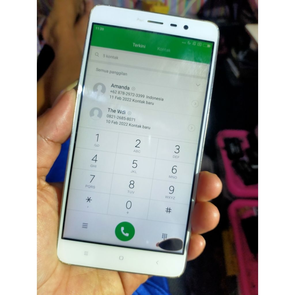 lcd Xiomi note 3 ori copotan minus tompel dikit kaya di poto