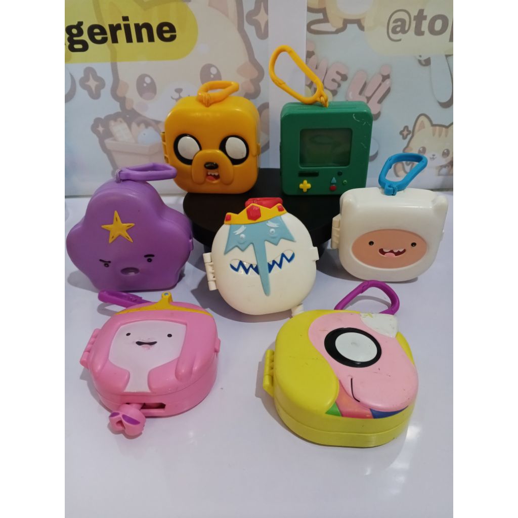 Happy Meal McD Adventure Time 2017 Set of 7