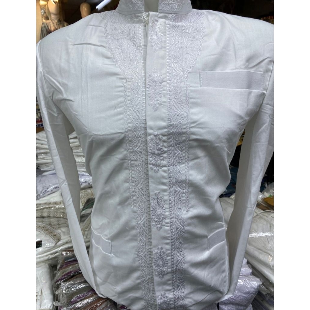 Jas Koko Hasgradini Lengan Panjang Motif Senada