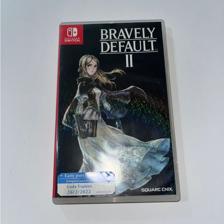[Switch] Bravely Default II (Reg Asia / English) 2 Cartridge Kaset Games Nintendo NSW NS Bekas Regio