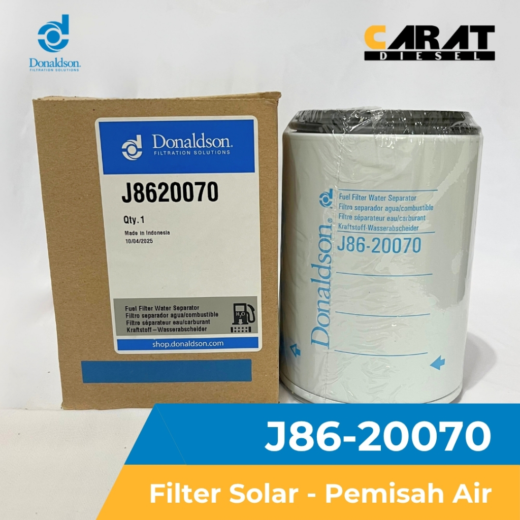 J8620070/P5518353Fuel Filter Solar Water Separator Donaldson