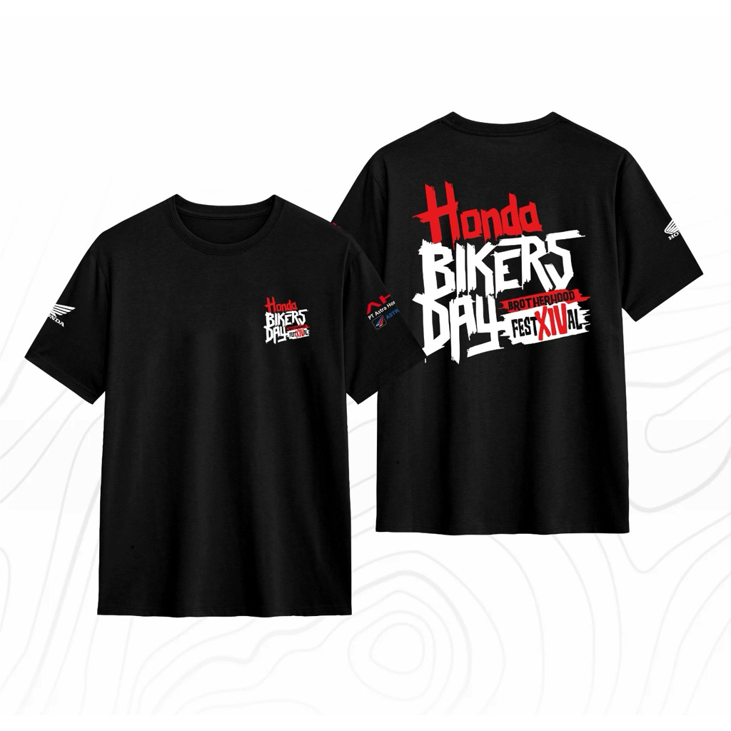 Kaos Honda Bikers Day Brotherhood FestXIVaL 2025