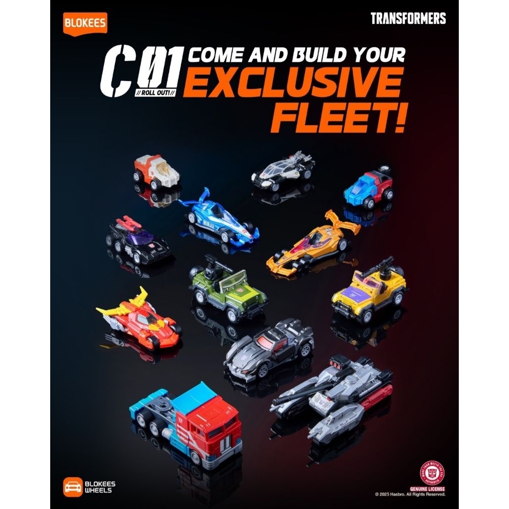 BLOKEES WHEELS - TRANSFORMERS C 01 Blind Box - BLOKEES