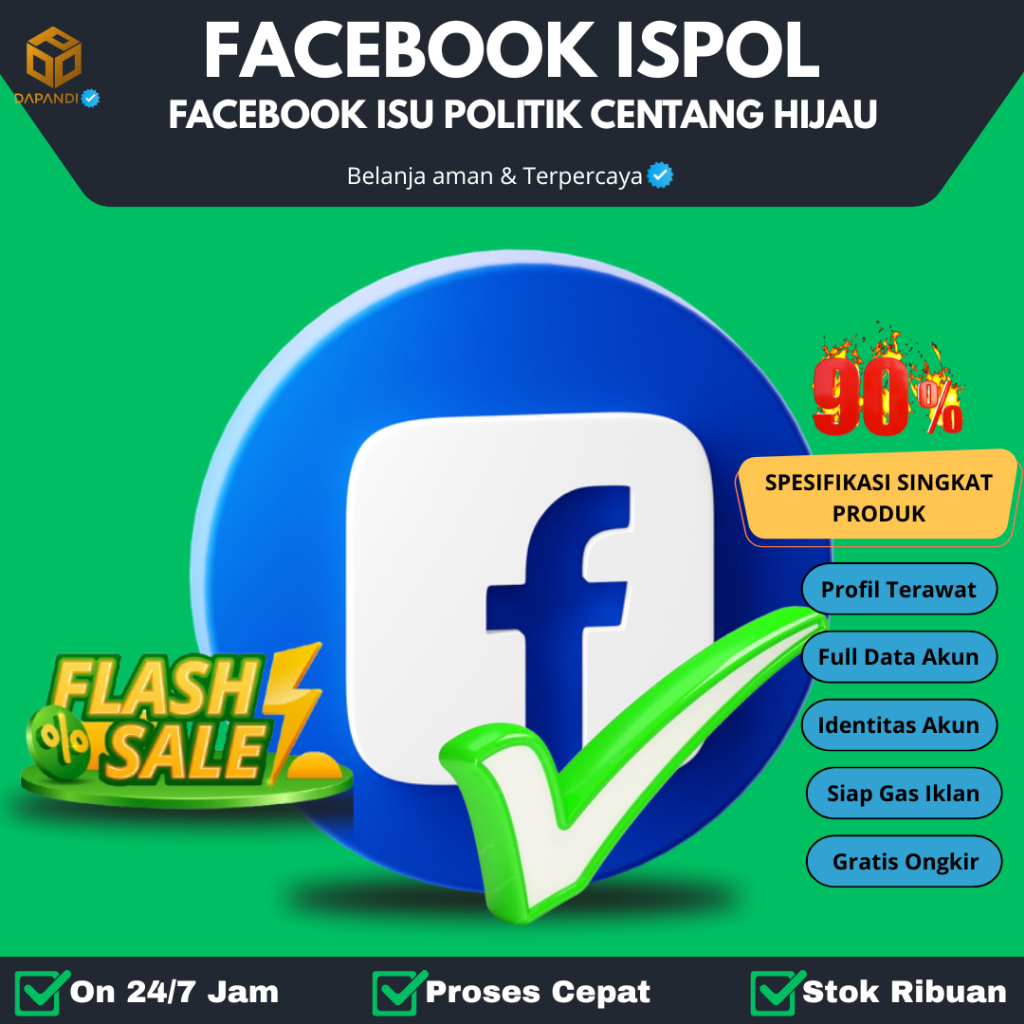 Akun Facebook Verifikasi Isu Politik Beserta Identitas ( KATEPE )