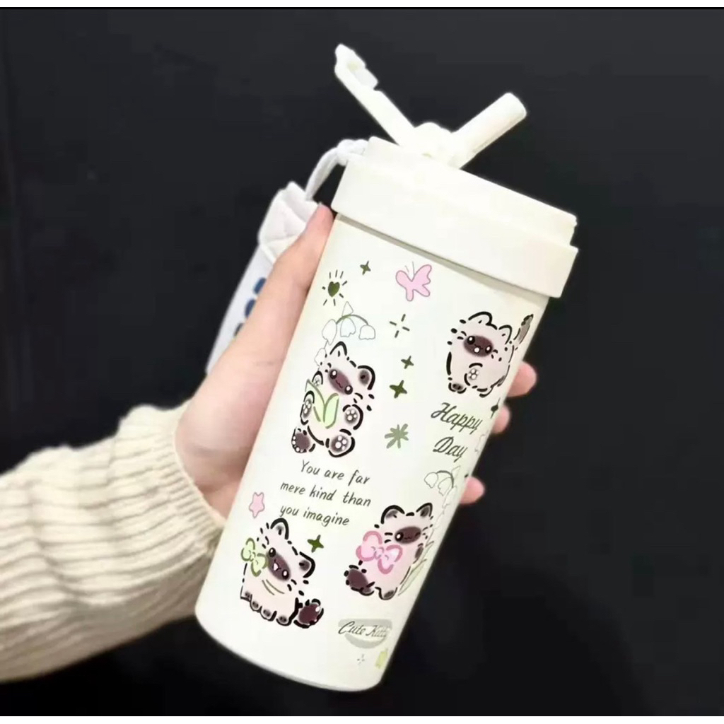 TUMBLER STAINLESS 316 PUTIH