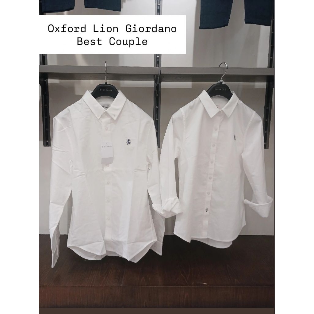 Jastip Kemeja Oxford Lion Giordano Size Wanita Sale Original Store