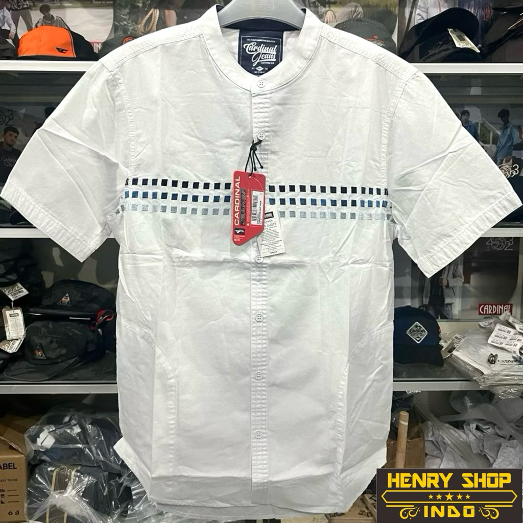 Baju Koko Cardinal Pendek / Kemeja Koko Cardinal Original (Harga Promosi)