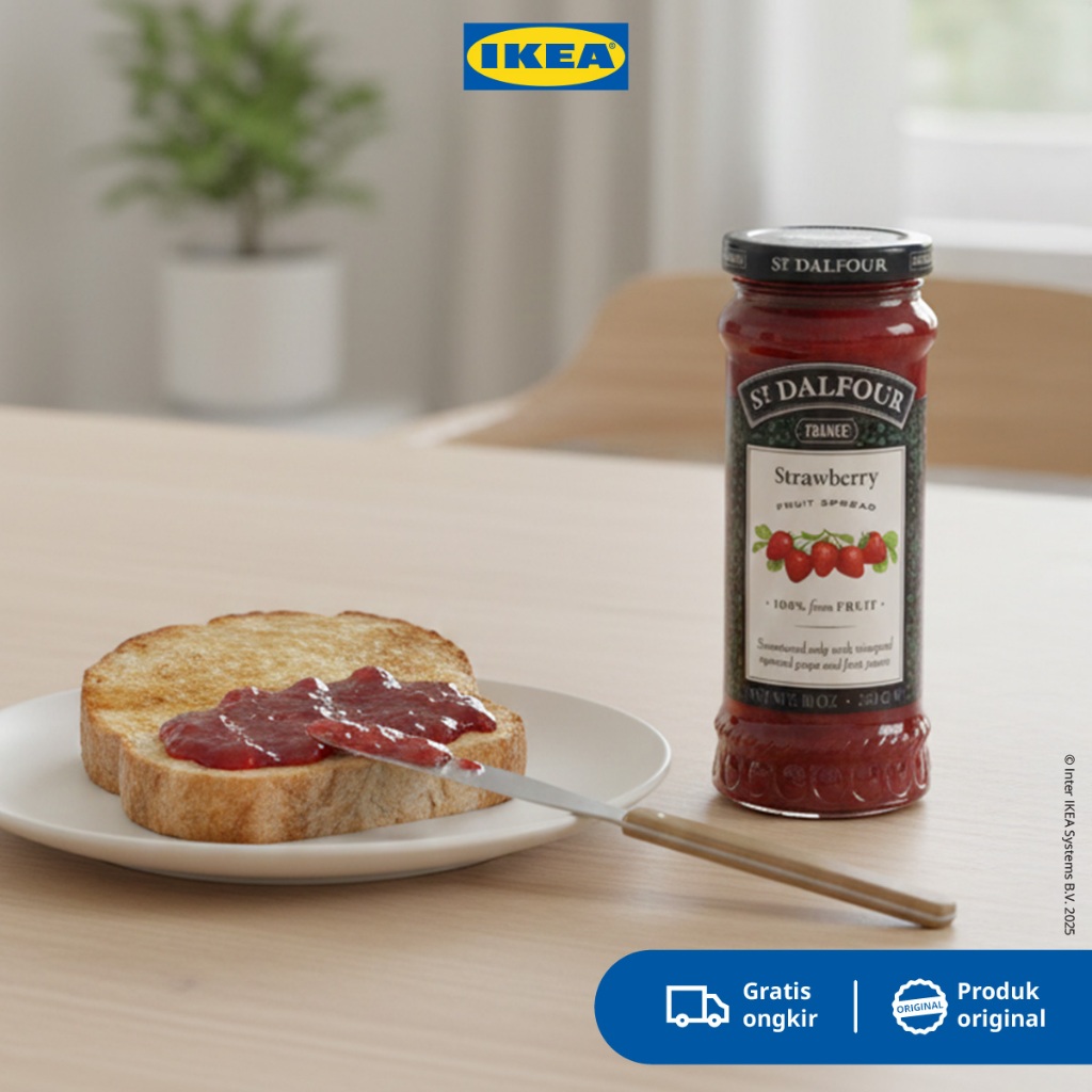 DALFOUR Selai Roti / Kue Rasa Buah 284gr