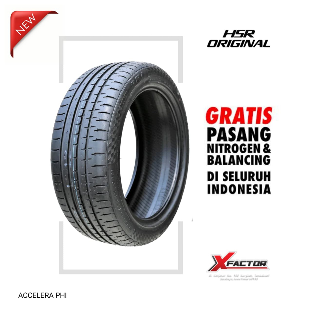 BAN STANDAR MOBIL HONDA HRV R17 215 55 ACCELERA PHI-R 215 55 R17 PRODUKSI TERBARU