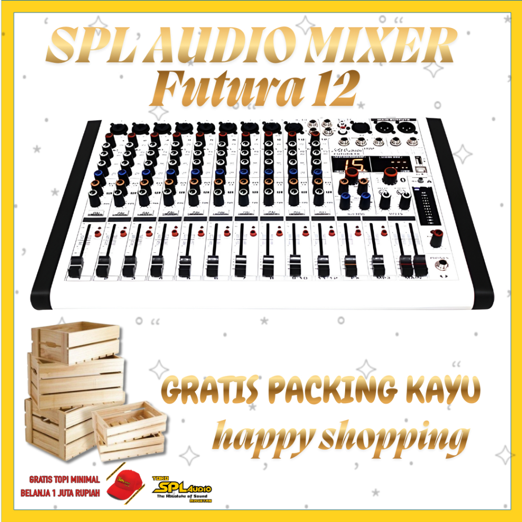 SPL Audio Mixer 12 Channel tipe Futura 12