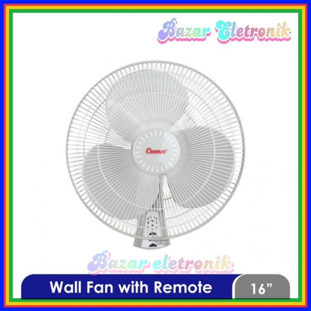 Wall Fan Cosmos 16 WFCR Kipas Angin Dinding Cosmos 16WFCR Cosmos WFCR 16 Inch
