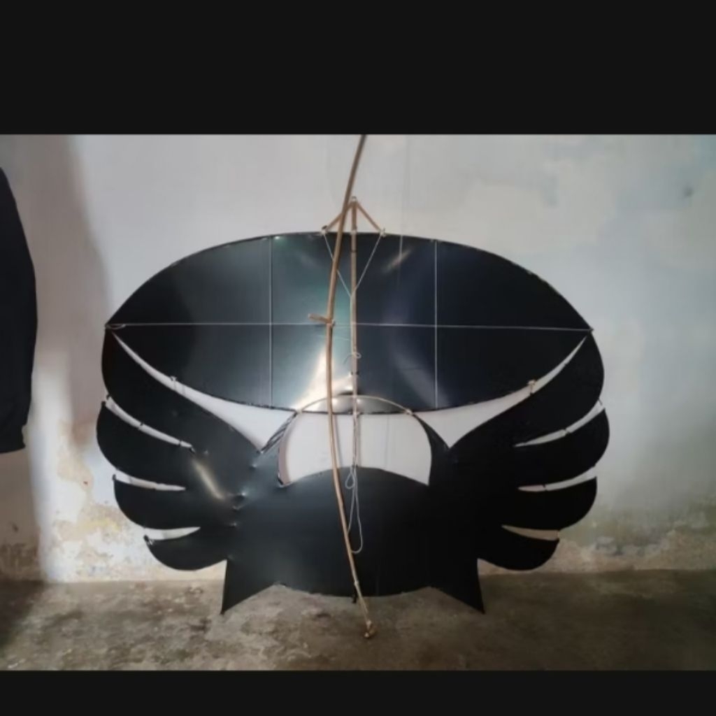 layangan Ram Raman 1 meter full fiber sett sendaren