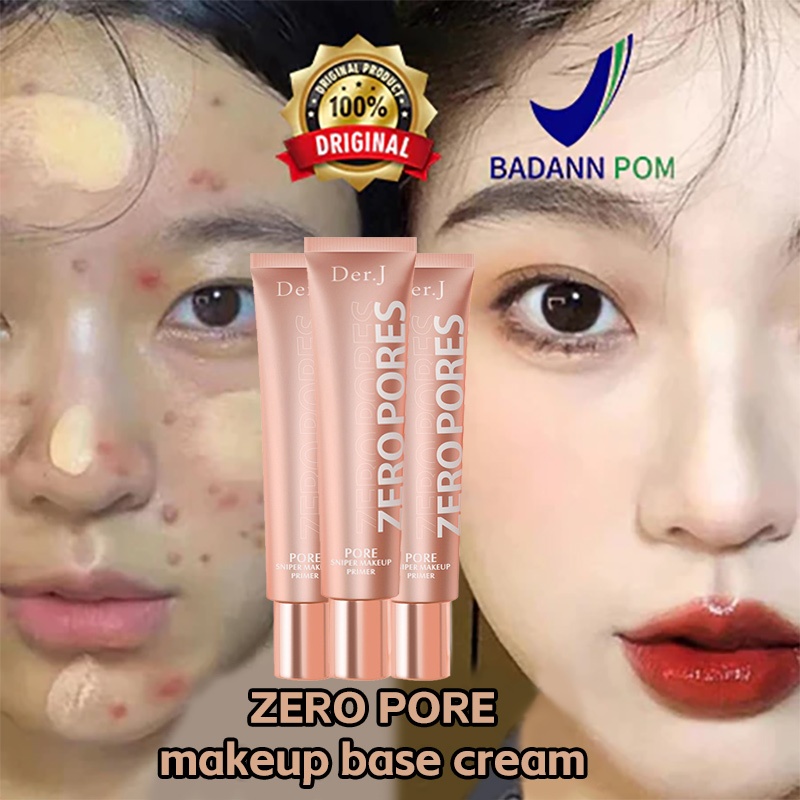 Face Primer Make Up Base 30g Cream Wajah Waterproof & Oil Control Primer Pelembab Kulit dan Mengecil