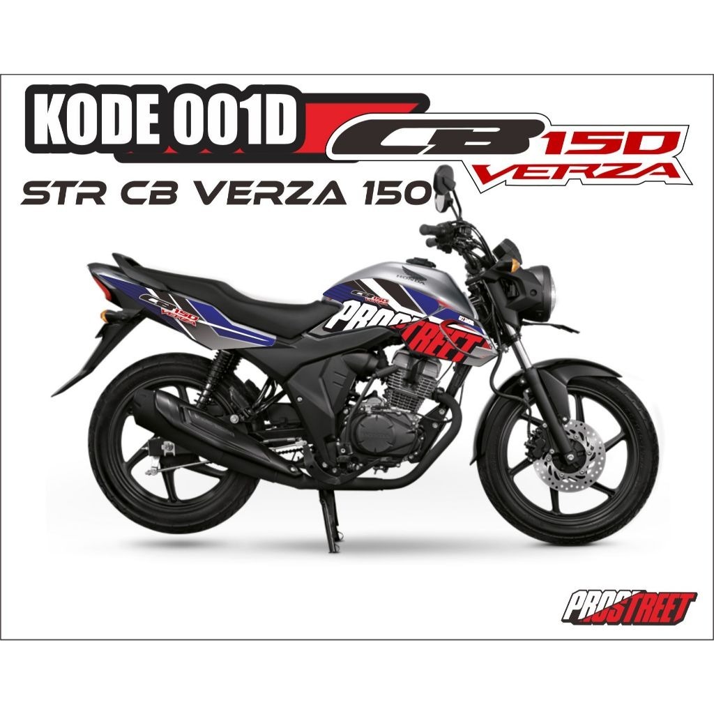 Sticker Striping CB Verza Variasi CB 150 Verza Terbaru