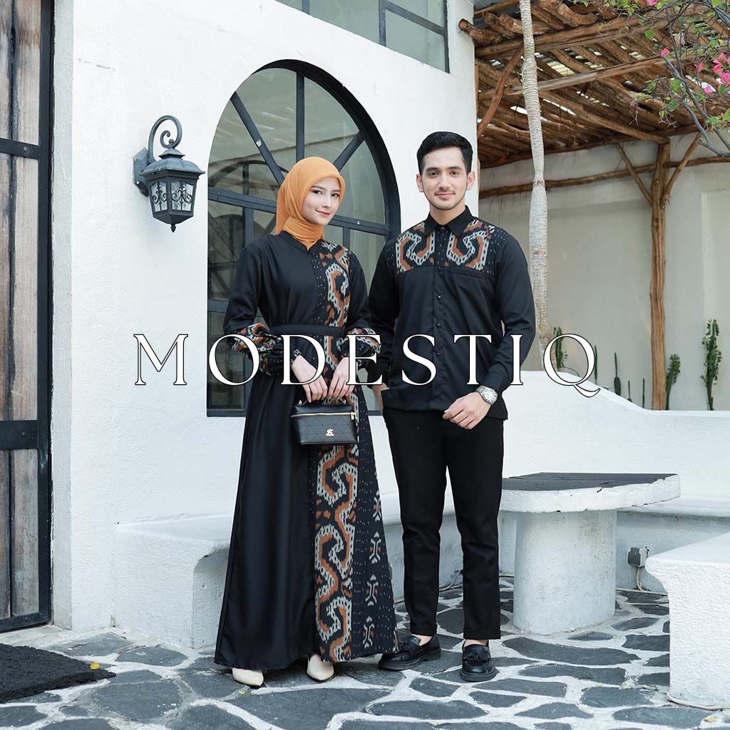 Set couple amira tenun baju kondangan, couple dress wanita tenun, set couple ethnic tenun troso, ami