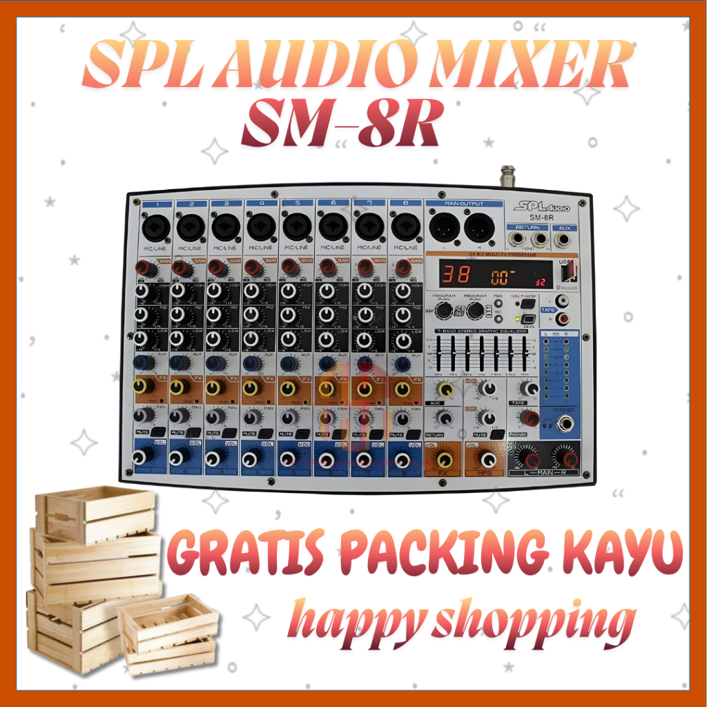 SPL Audio Mixer SM-8R