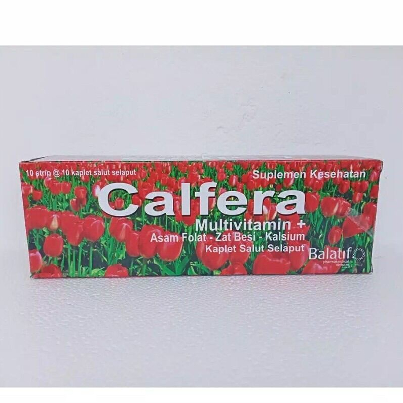 Calfera Box 100 Tablet Multivitamin Mineral Ibu Hamil Menyusui