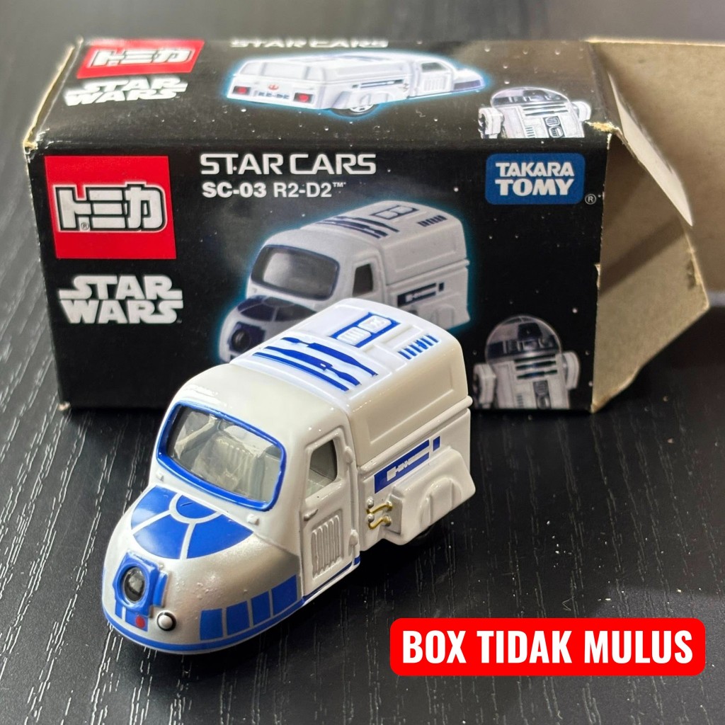 Tomica Star Wars Bemo Daihatsu Midget R2-D2