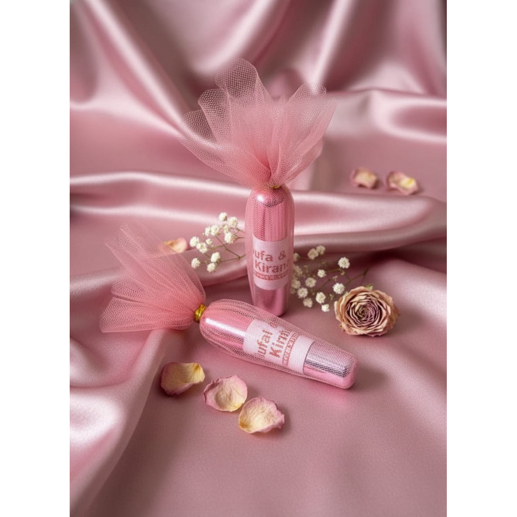 Parfum Mini Botol – Souvenir Pernikahan Unik & Mewah – Free Kemas Tile