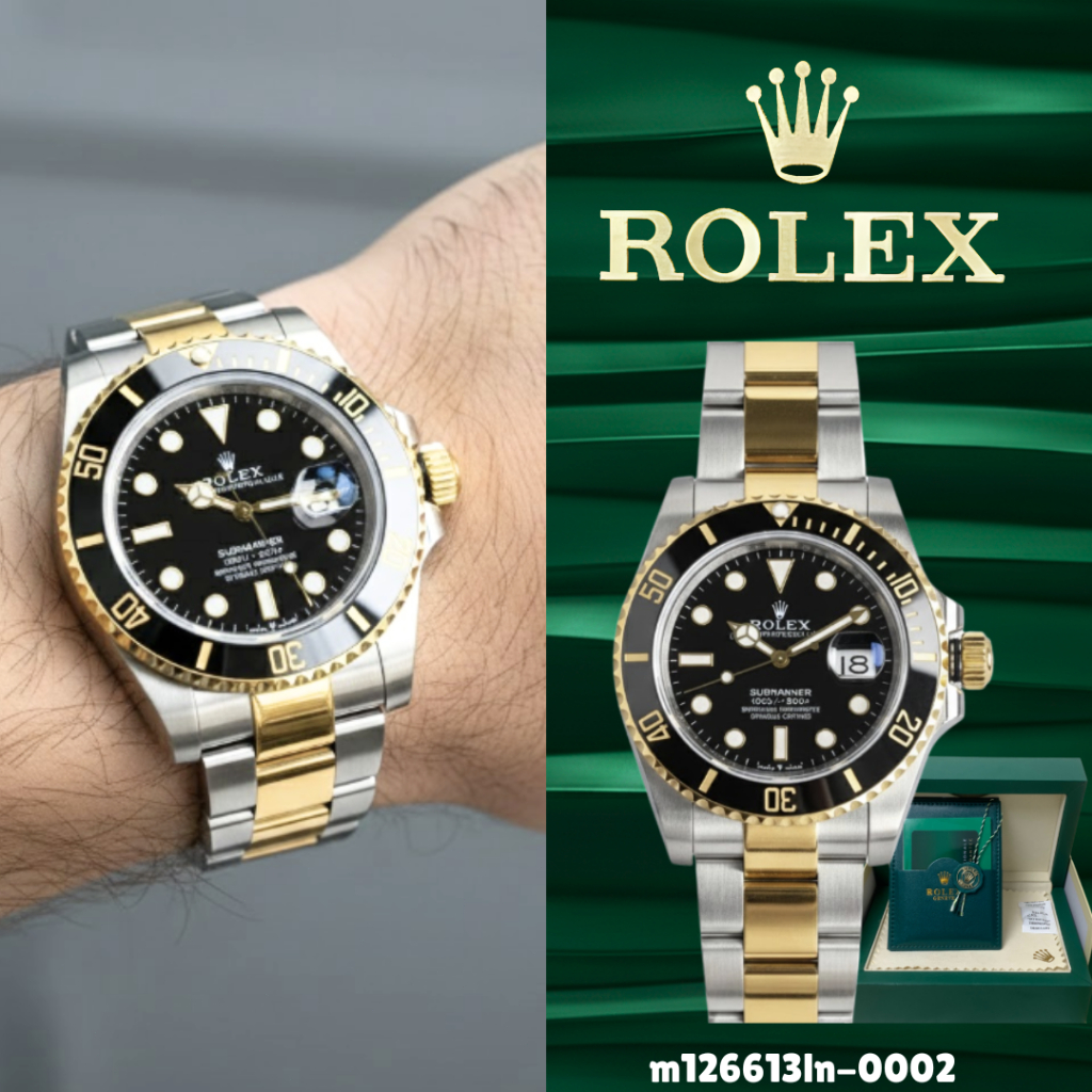 Jam tangan Original ROLEX Submariner Original ROLEX Submariner m126613ln-0002 sudah termasuk Box Len