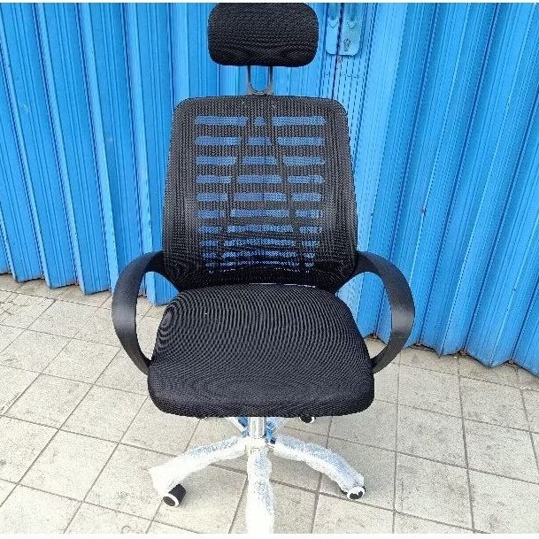Kursi Komputer Kantor Gaming Jaring Senderan Kepala atau Tidak