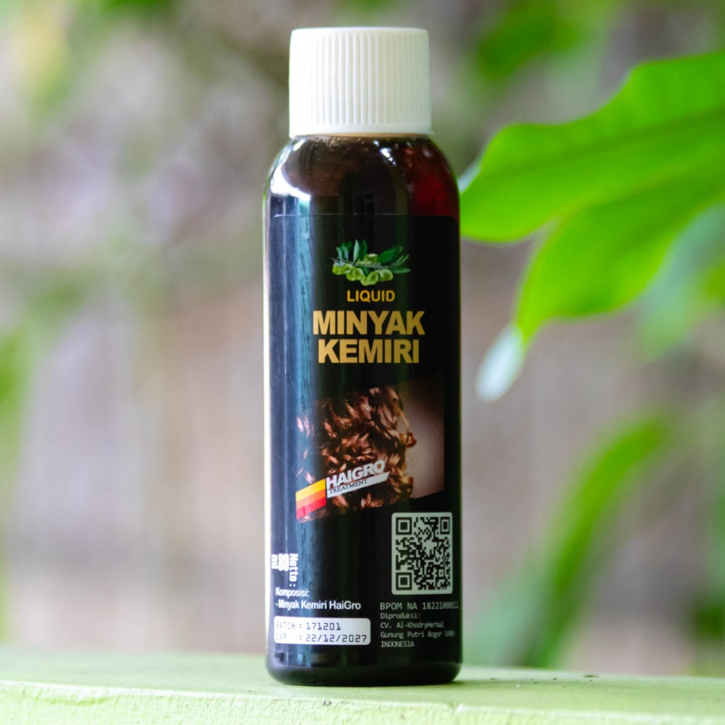 Minyak Kemiri Liquid  haigro treatment