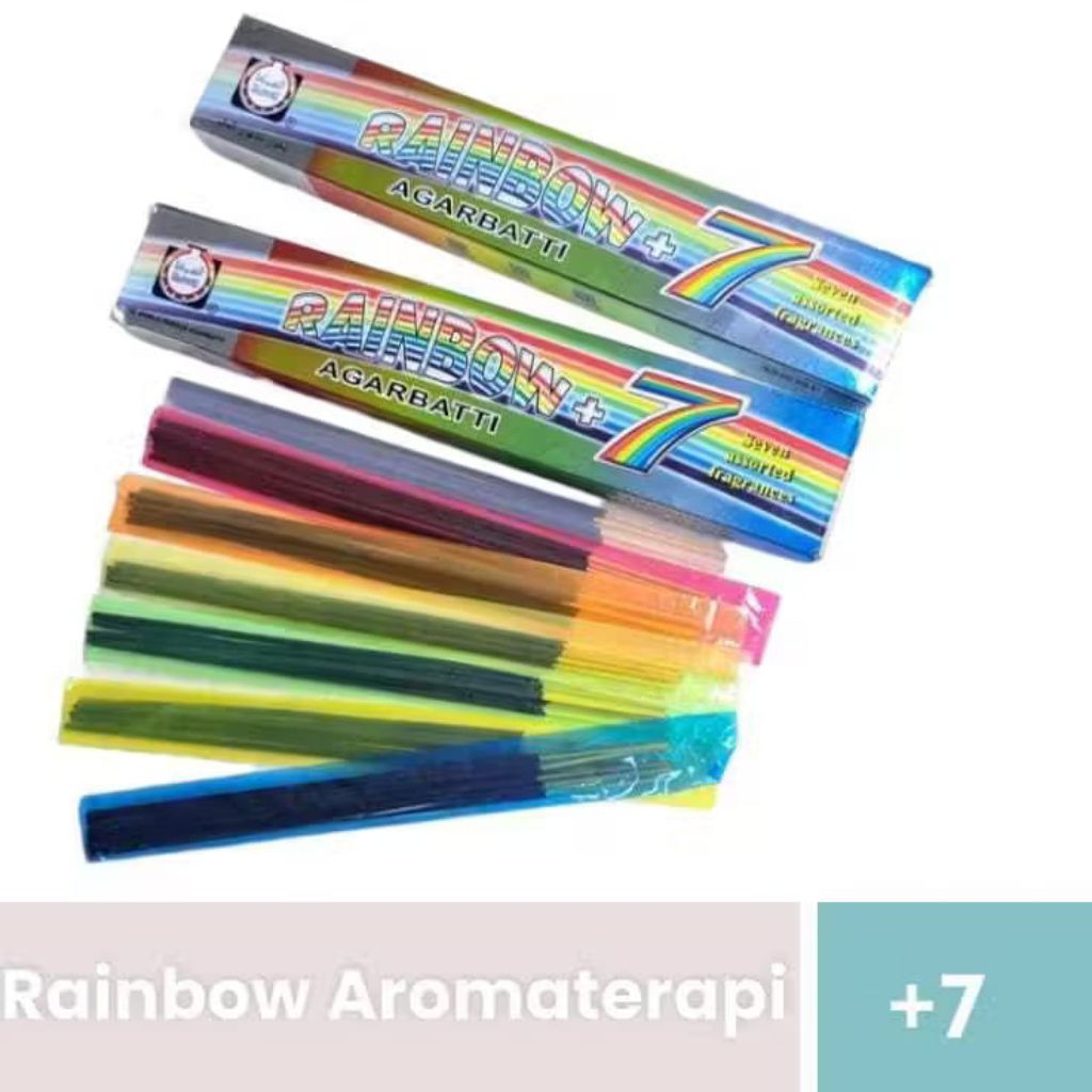 Dupa Stik Rainbow 7+ Surati - Dupa 42 Stik 7 Aroma Wangi