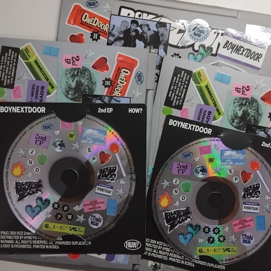 boynextdoor how sticker ver. album only