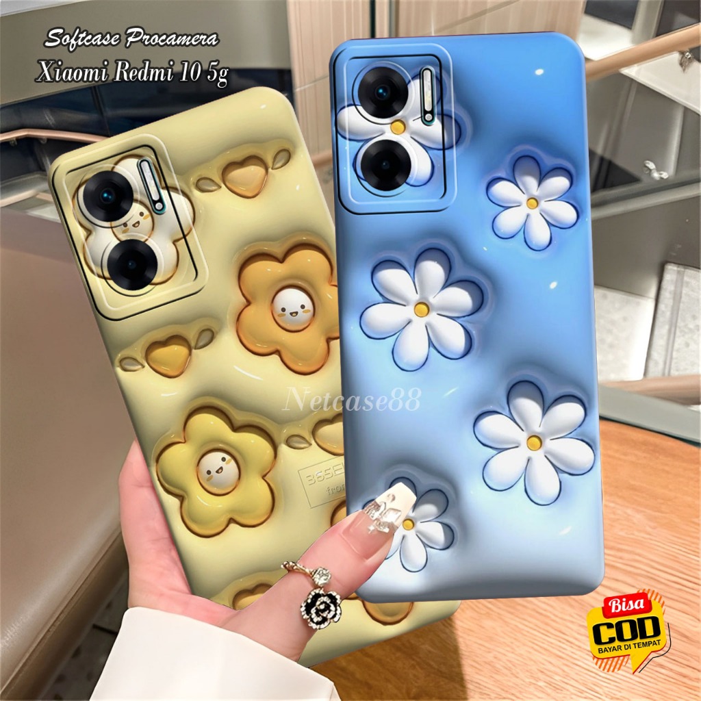 Soft Case Redmi 10 5G 2022 - Redmi 10 4G Terbaru - Redmi 10 Prime - Fashion Case Tpu Silikon Lentur 