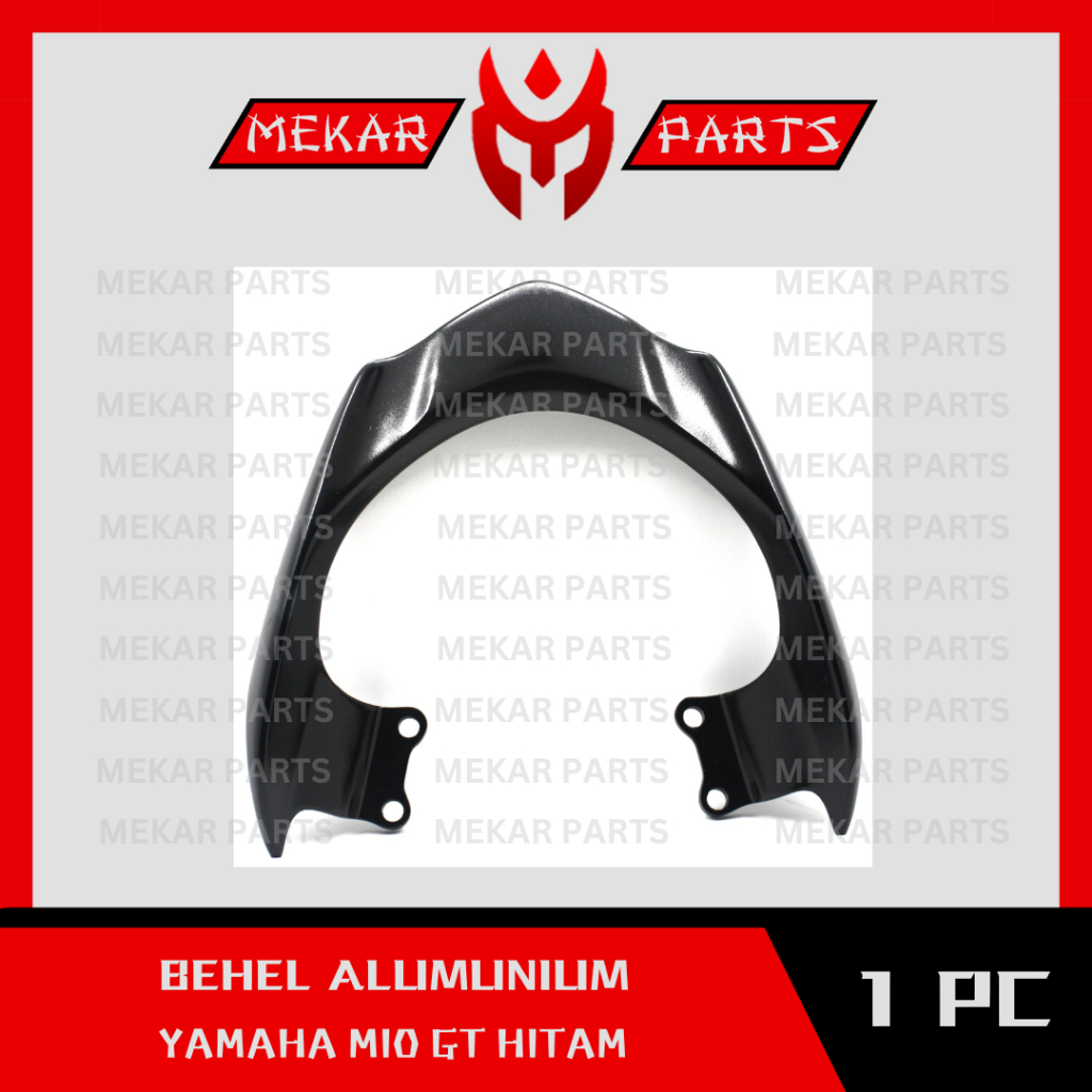 MEKAR-PARTS/BEHEL-ALUMUNIUM/ALUMINIUM/PEGANGAN/TANGAN/BELAKANG/MOTOR/YAMAHA-MIO-GT/HITAM/GRADE-ORI