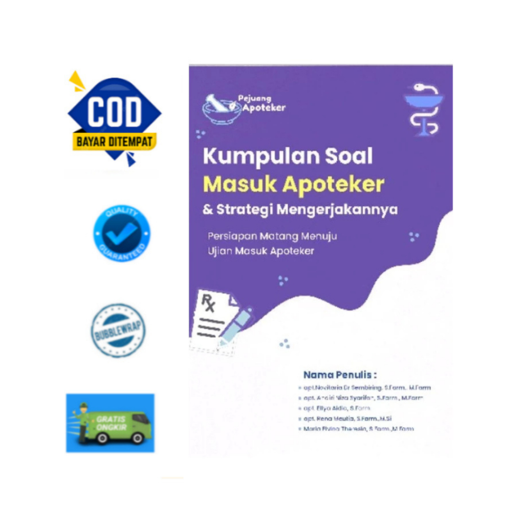 Kumpulan Soal Masuk Apoteker & Strategi Mengerjakanya
