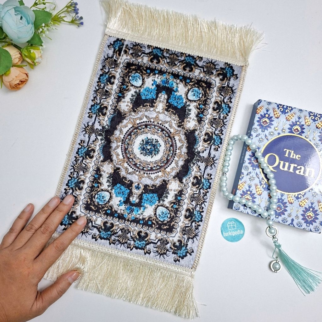Sajadah Muka Sajadah Travel Asli Turki | Sajadah Kecil Oleh Oleh Haji Umroh Turki