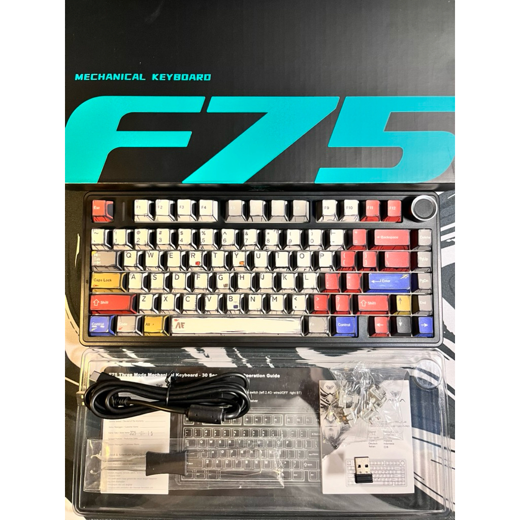Aula F75 Comic Wireless Mechanical Keyboard