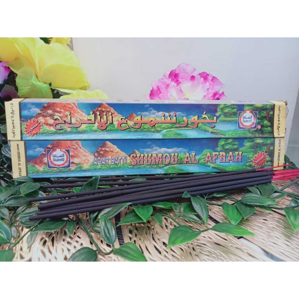 Shumou Al Afrah Dupa Stik / Dupa Lidi / Dupa Hio Bukhur Wangi Timur Tengah Arab