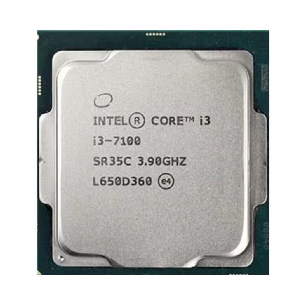 prosesor core i3 7100 Tray kondisi Good