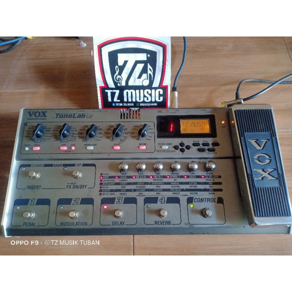 efek Vox tonelab Le