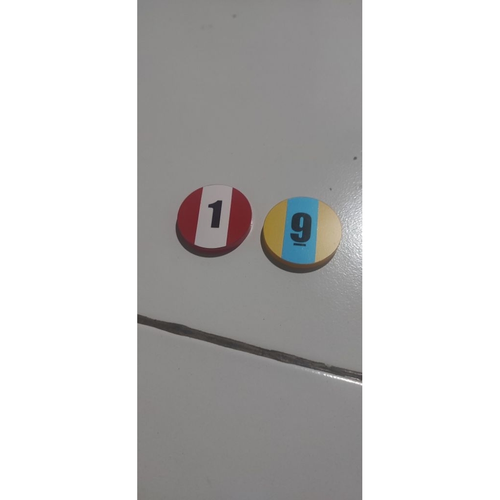 5 pcs biji karambol diameter 4 cm, tebel 5 mm