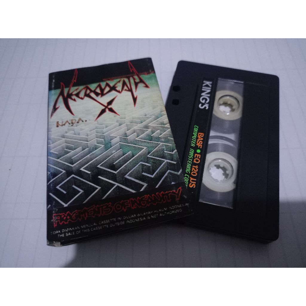 kaset necrodeth - fragment of insanity