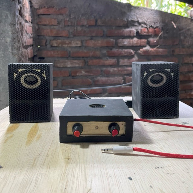 SOUND MINIATUR SIAP BUNYI, FULL-SET. SPEAKER 2 INCH