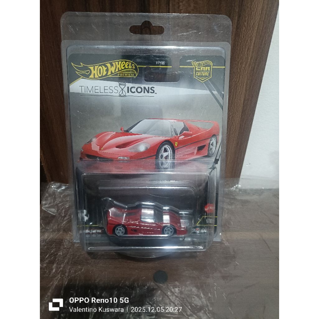 Hot Wheels premium Timeless Icons Ferrari F50