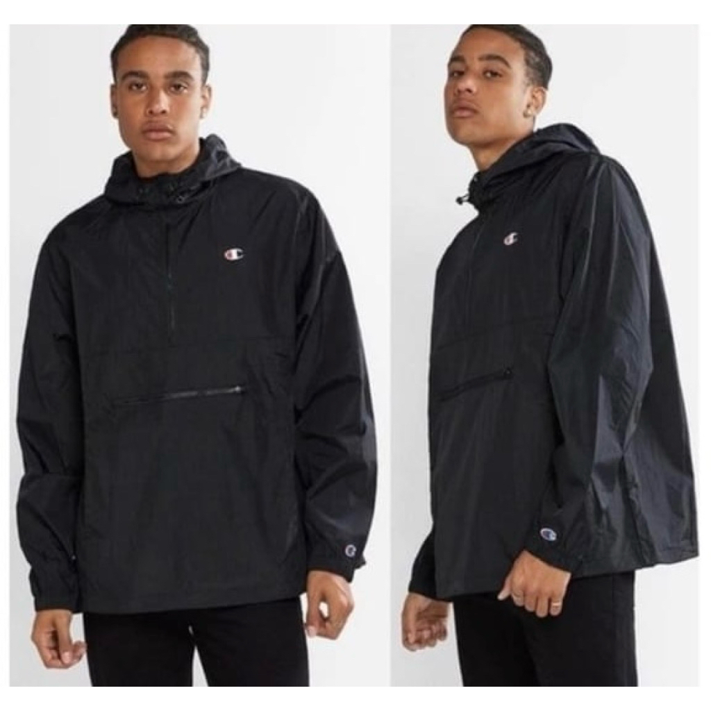 Champion Packable Anorak Jacket Original (Stoklot) | jaket parasut