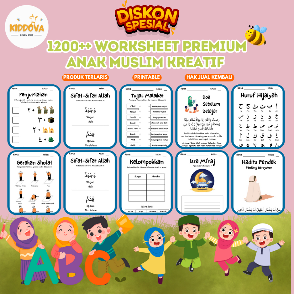 Worksheet Printable | Activity Book anak