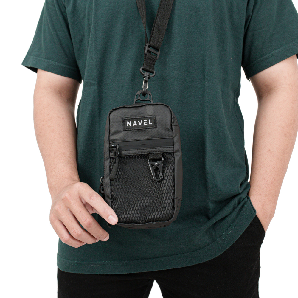 Wibawa Otomotif Navel - Tas Dompet Hp Felix Hanging Wallet Gantung Kalung Leher Waterproof Anti Air