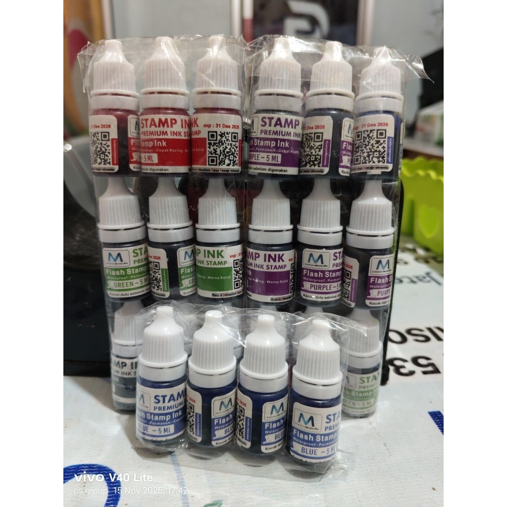 Tinta Stempel Flash / Tinta Stempel Otomatis