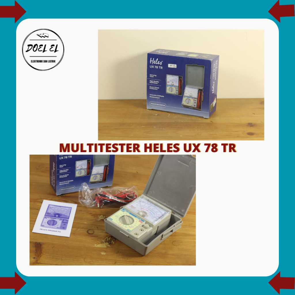 MULTITESTER HELES UX 78 TR  | AVOMETER HELES UX 78 TR ORIGINAL HELES