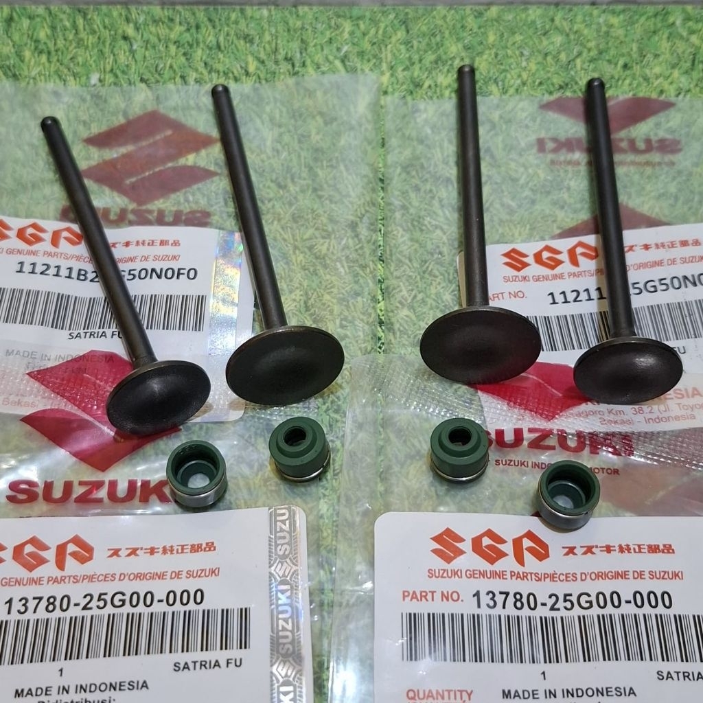 Payung Klep Set+Sil Klep Suzuki Satria Fu 150 Karbu Ori