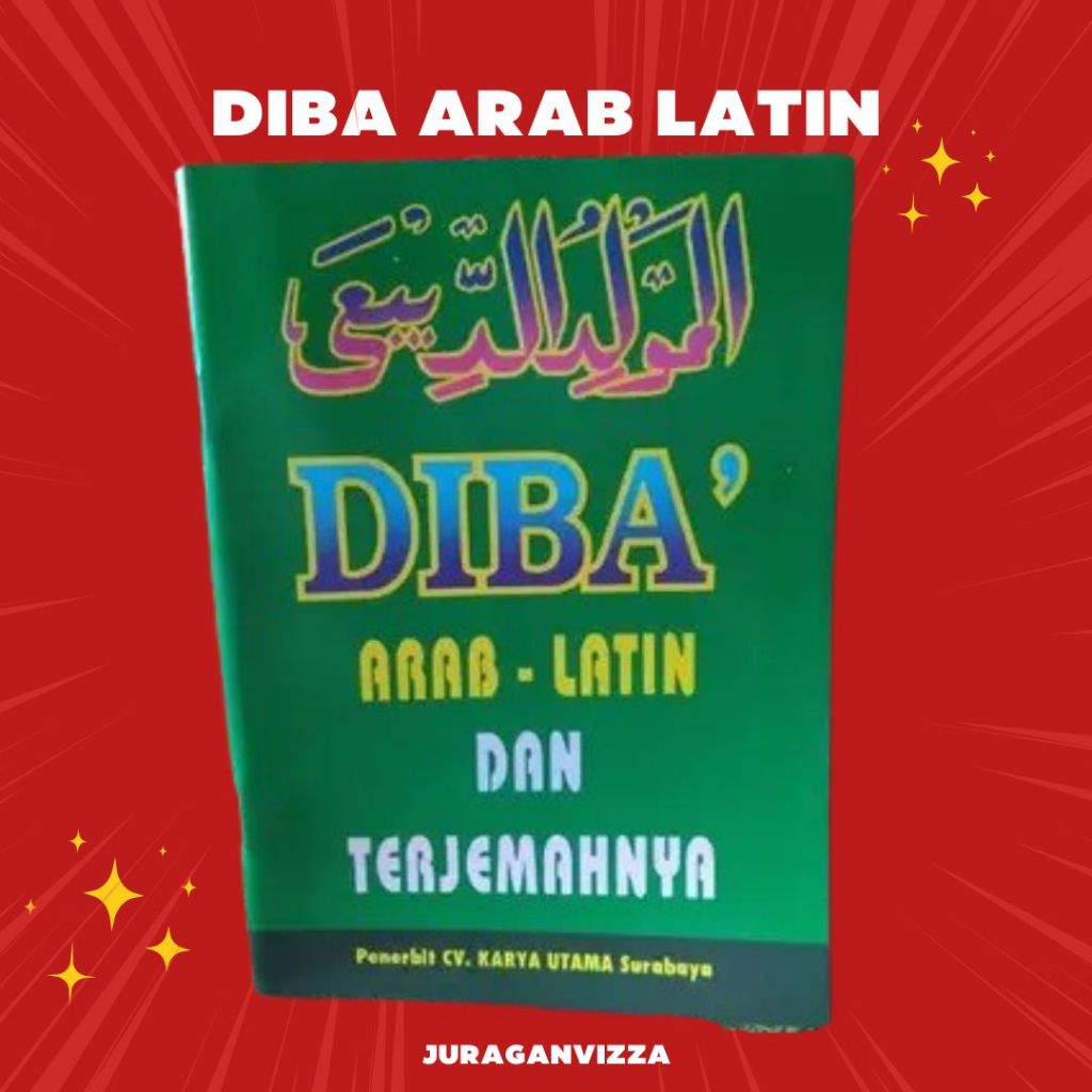 Diba Arab Latin dan Terjemahnya Penerbit CV. Karya Utama Surabaya